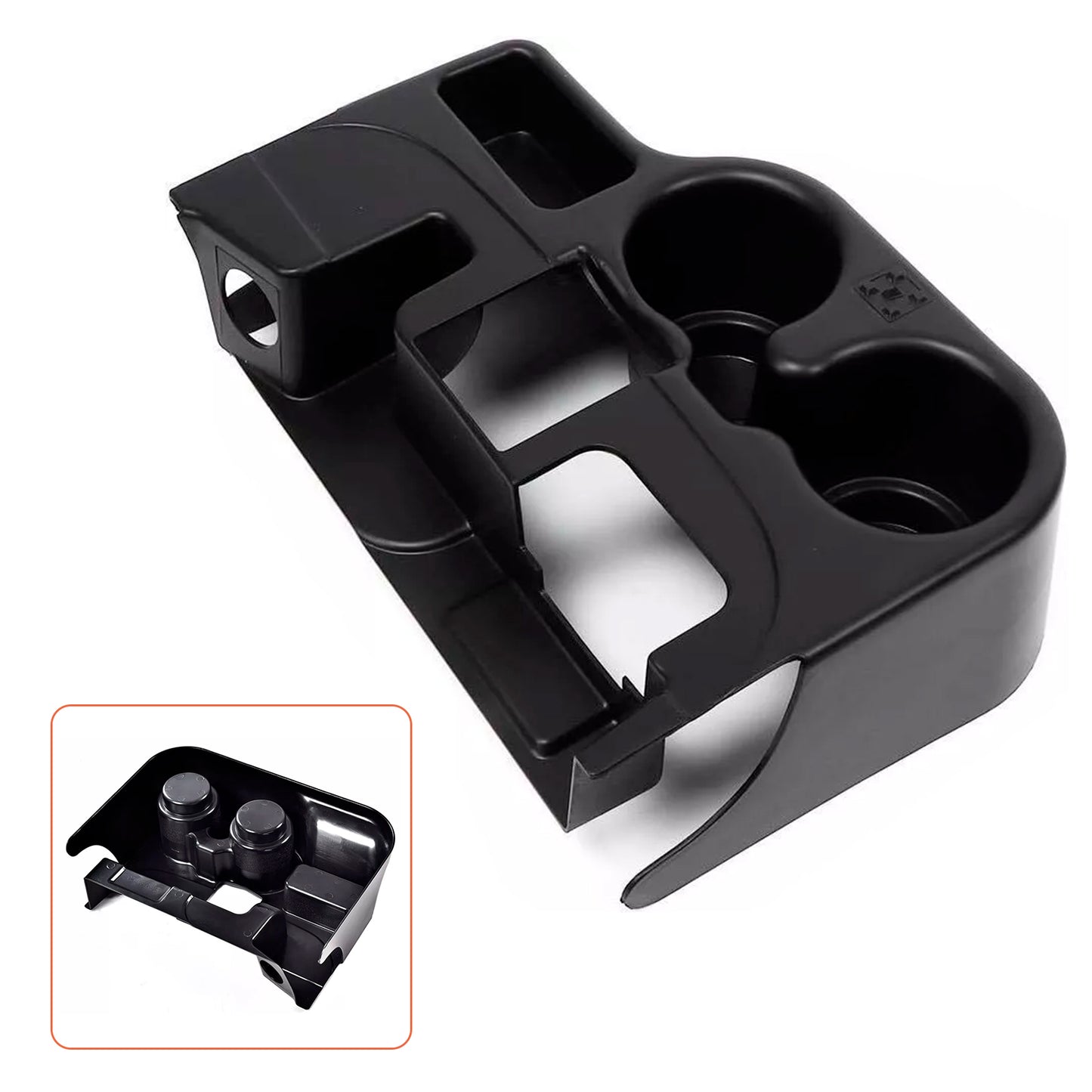 2003-2005 Dodge Ram 1500 / 2500 / 35005FR421AZCenter Console Cup Holder Matte Black