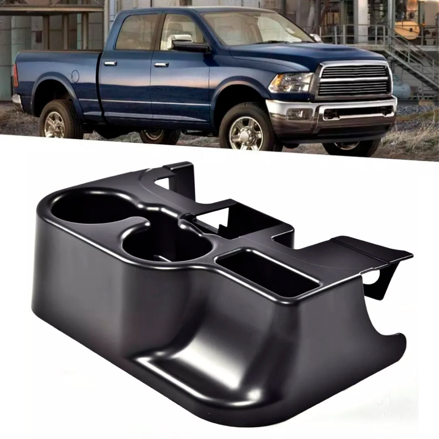 2003-2005 Dodge Ram 1500 / 2500 / 35005FR421AZCenter Console Cup Holder Matte Black