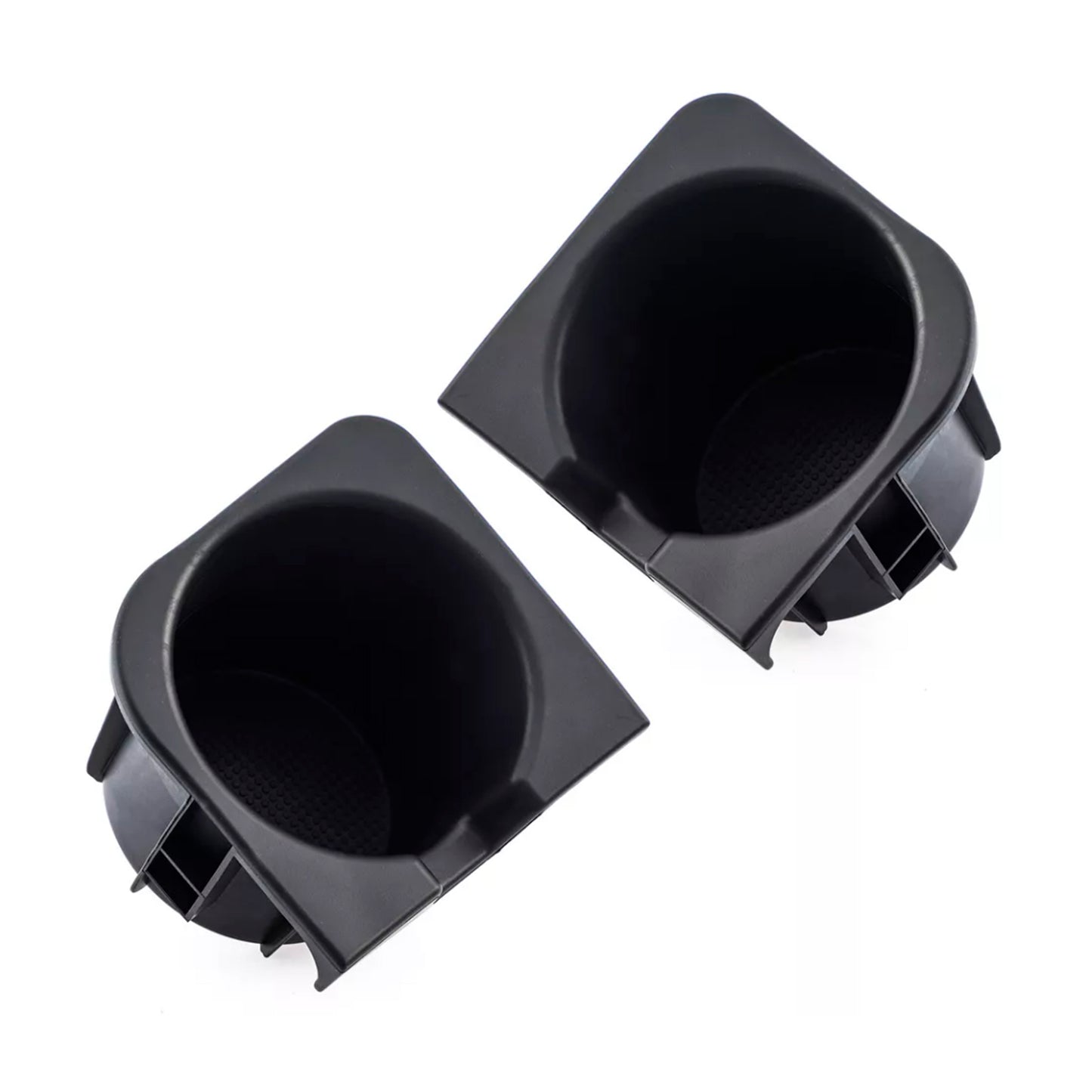 2005-2017 Toyota Tacoma 2PCS Right+Left Black Center Console Cup Holder Insert