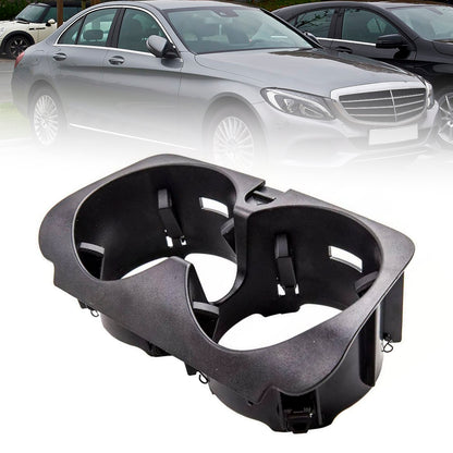 2013- Mercedes C-Class W2052056800691Front Dual Cup Holder Black
