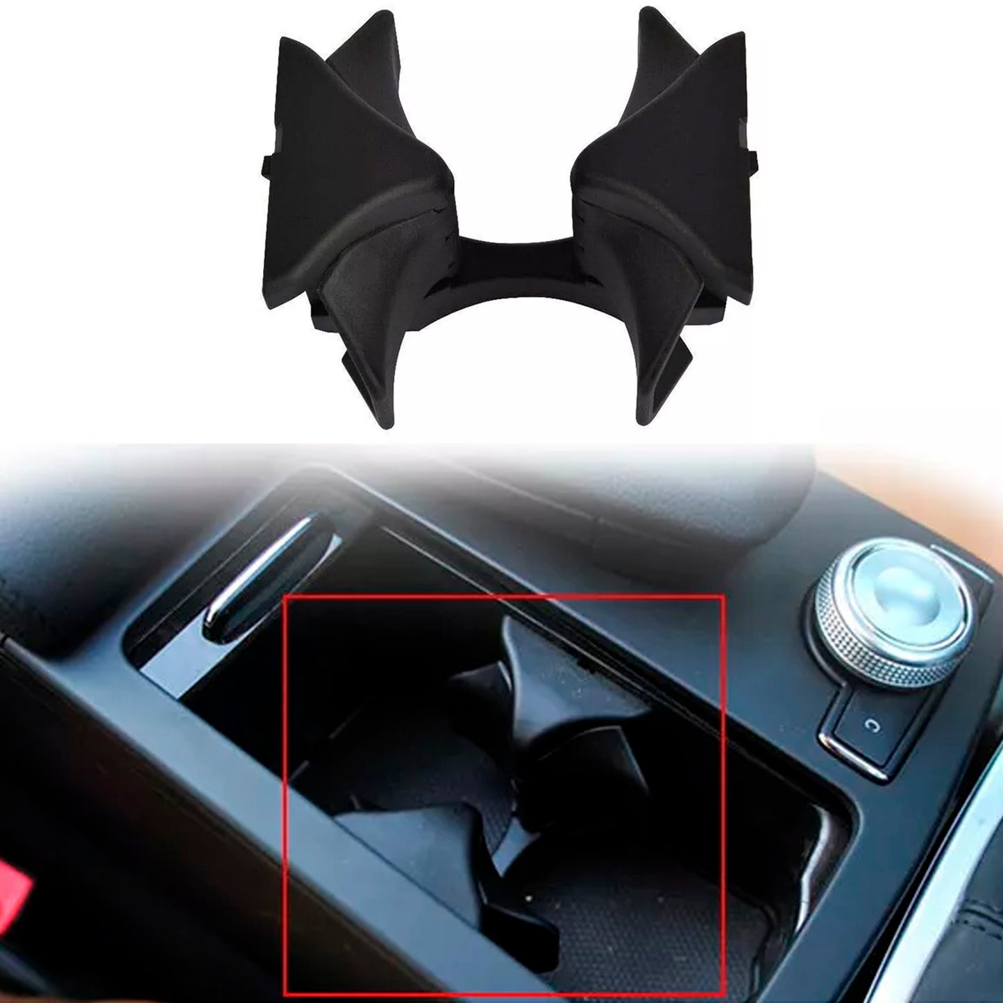 Mercedes-Benz W204 C207 W212 X204A2046802391New Cup Holder Insert Divider