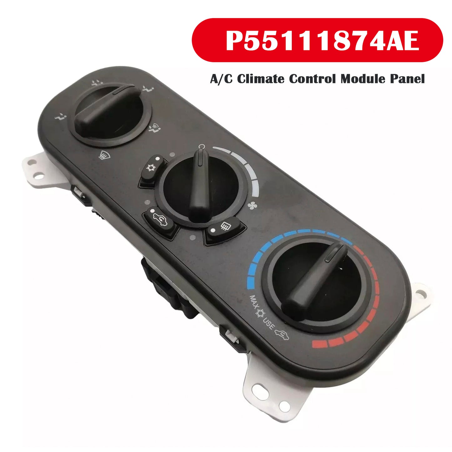 2007-2009 Jeep CompassP55111874AFA/C Climate Control Module Panel