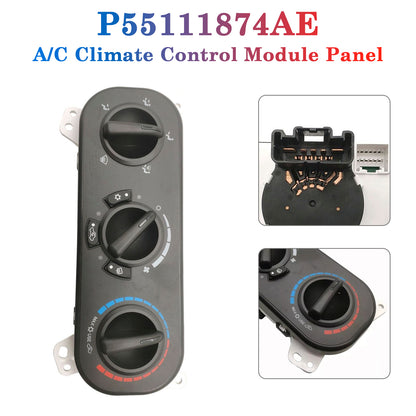 2007-2009 Jeep CompassP55111874AFA/C Climate Control Module Panel