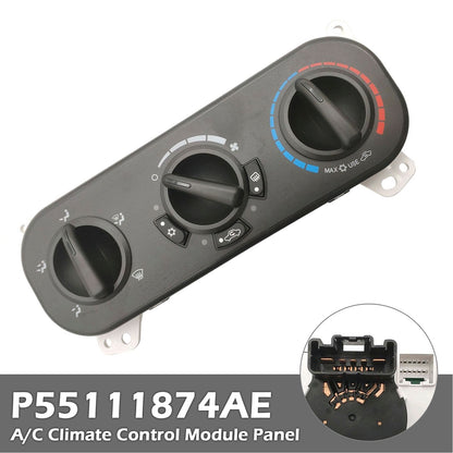 2007-2009 Jeep CompassP55111874AFA/C Climate Control Module Panel