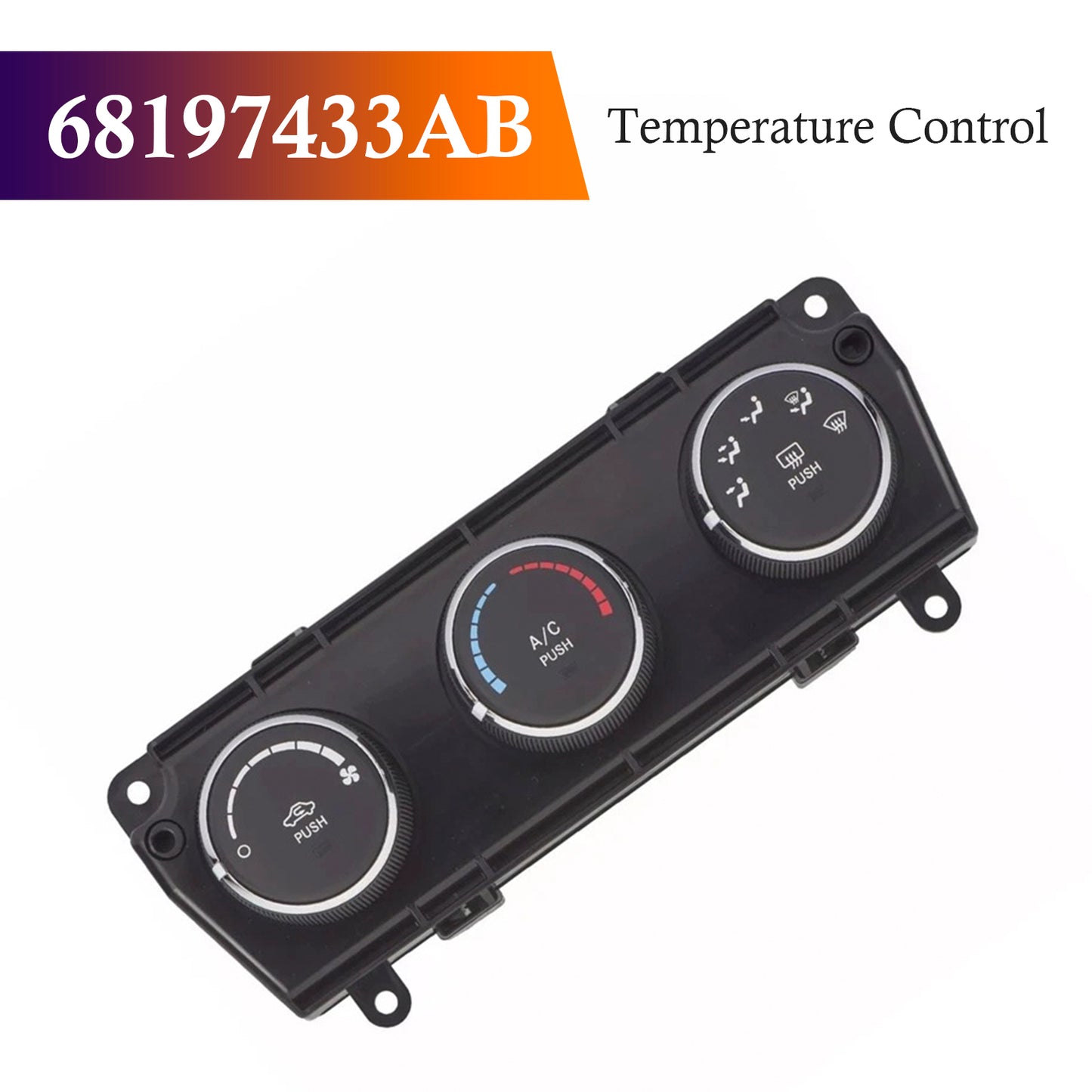 Jeep for Wranglers with A/C Features 68197433AB Temperature Control