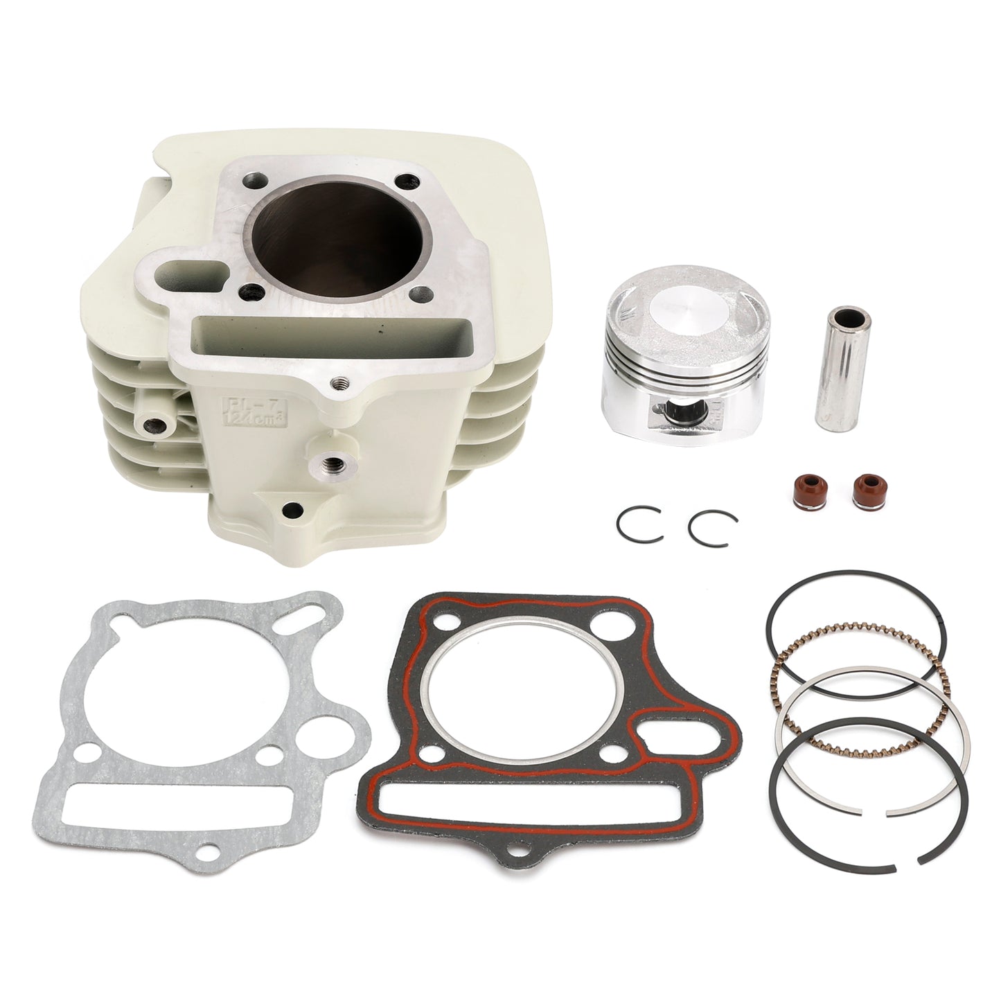 Cylinder Barrel Piston Gasket Rebuild Kit For Lifan 125cc PIT BIKE DIRT BIKE