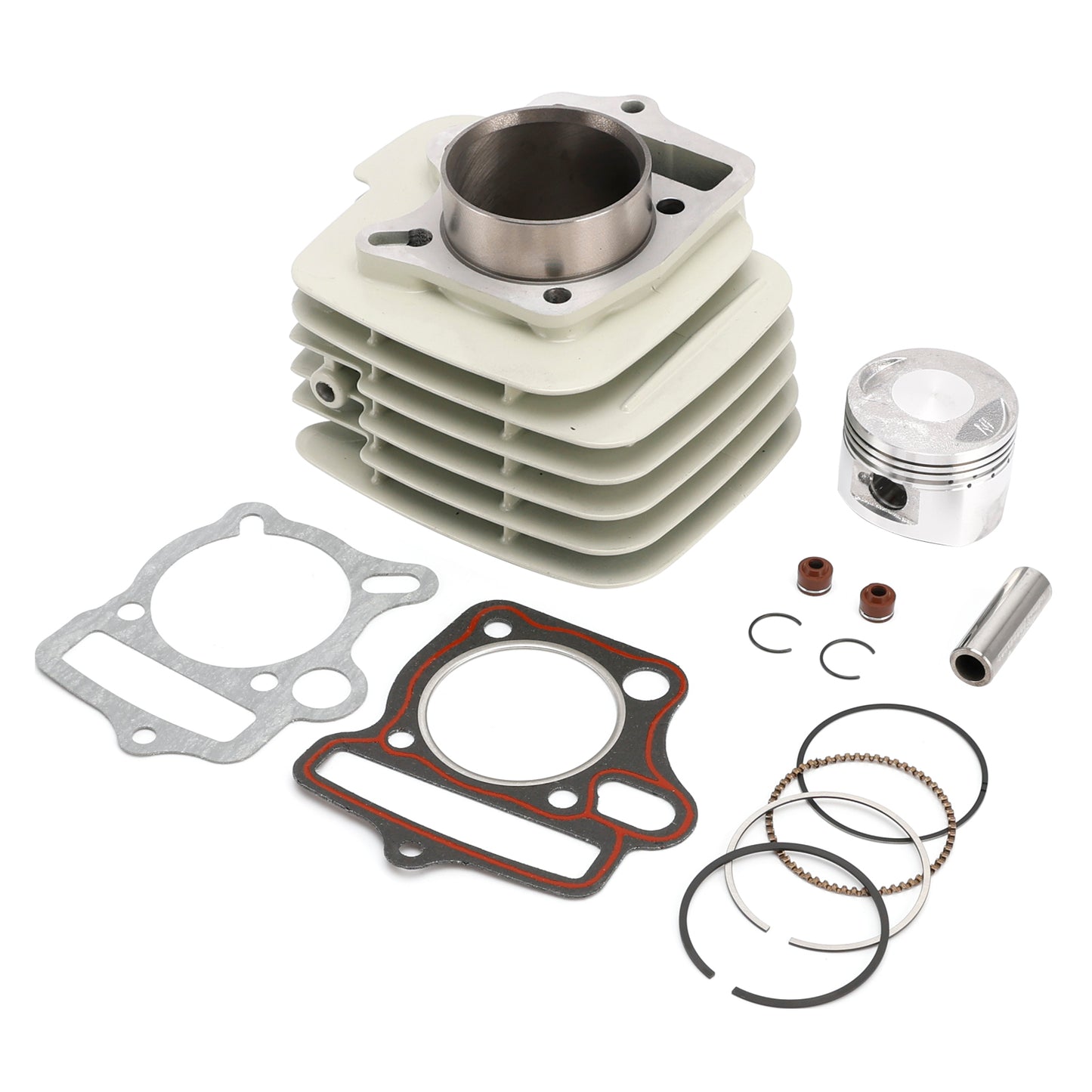 Cylinder Barrel Piston Gasket Rebuild Kit For Lifan 125cc PIT BIKE DIRT BIKE