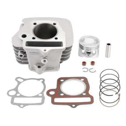 Cylinder Barrel Piston Gasket Rebuild Kit For YX140 Pitbike 56mm 140cc 1P56FMJ