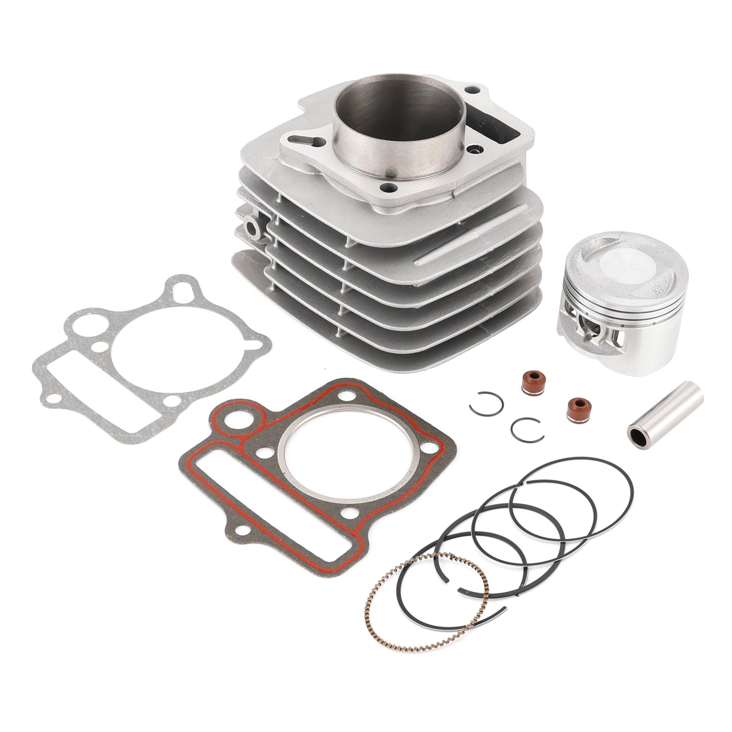 Cylinder Barrel Piston Gasket Rebuild Kit For YX140 Pitbike 56mm 140cc 1P56FMJ