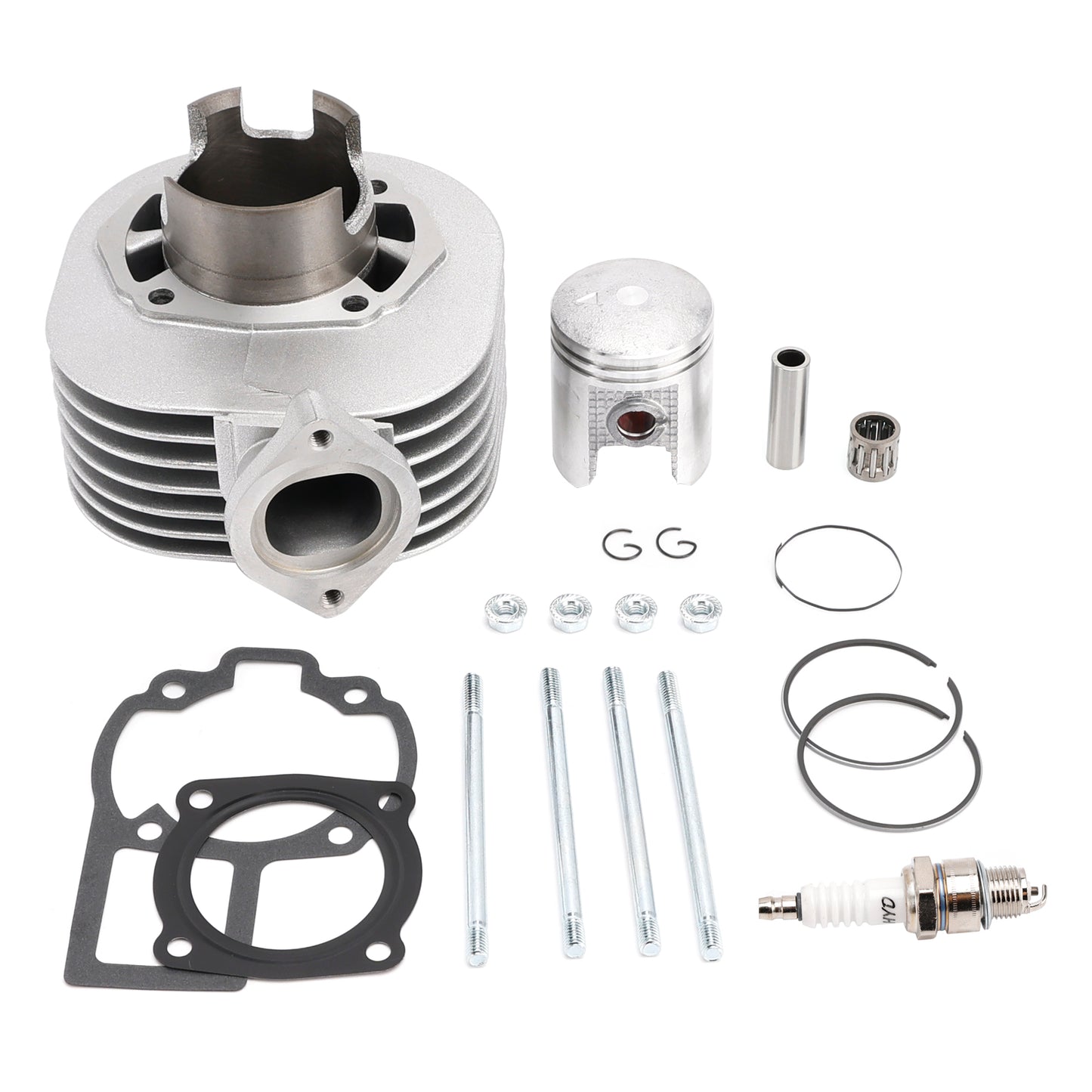 Cylinder Barrel Piston Gasket Rebuild Kit For Suzuki LT80 Quadsport 80 1987-2006