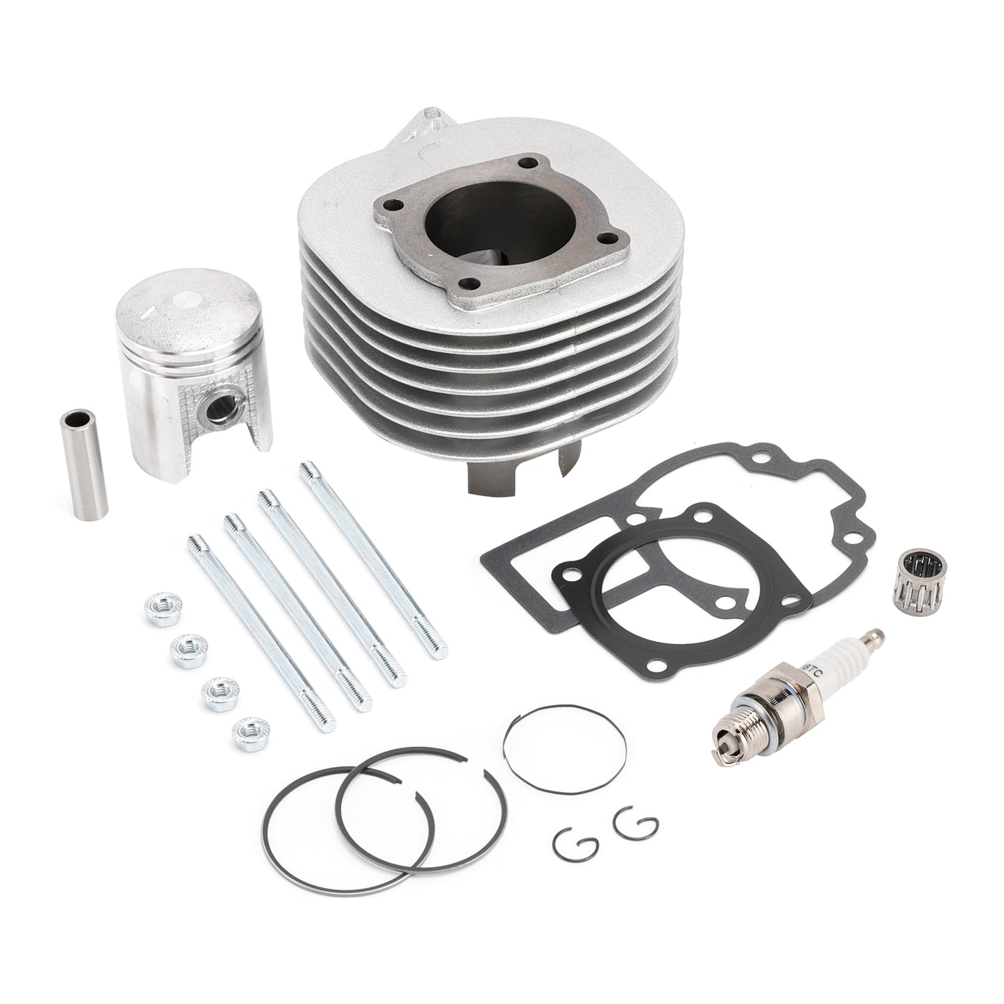 Cylinder Barrel Piston Gasket Rebuild Kit For Suzuki LT80 Quadsport 80 1987-2006