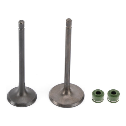 Engine Head Intake Exhaust Valves Seals For Honda CG250cc ATV Pit Dirt Bike Quad