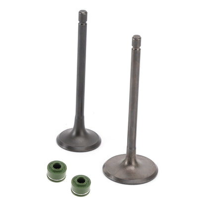 Engine Head Intake Exhaust Valves Seals For Honda CG250cc ATV Pit Dirt Bike Quad