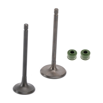 Engine Head Intake Exhaust Valves Seals For Honda CG250cc ATV Pit Dirt Bike Quad