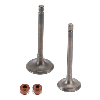 Head Intake Exhaust Valves Seals For Yamaha TTR125 TTR125E TTR125L TTR125LE