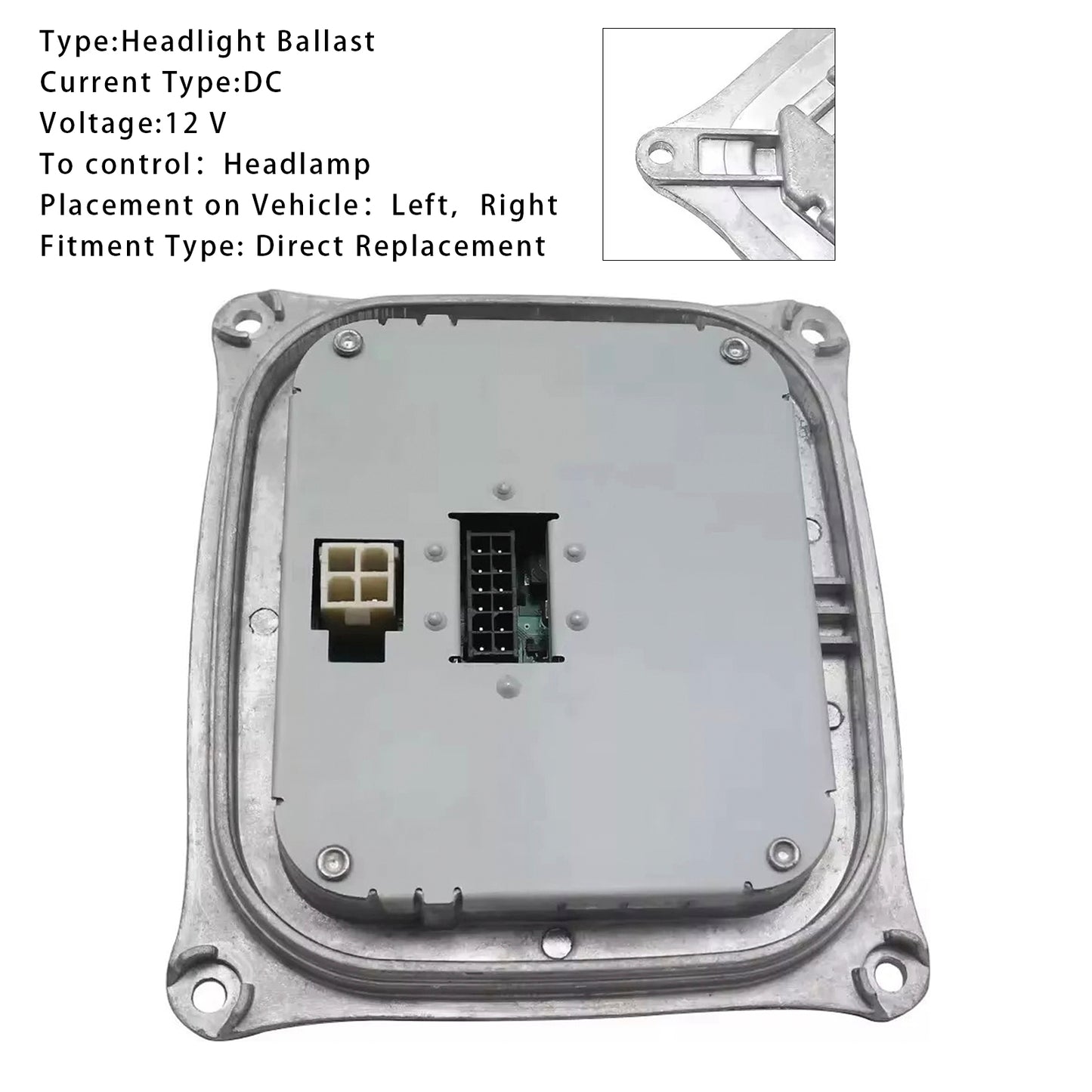 Headlight Module Adaptive Lighting Control Unit 1307329241 For Range Rover L322 2010-2012