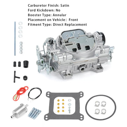 4 Barrel 1906 AVS2 Carburetor 650 CFM Electric Choke For GMC 1980-1987