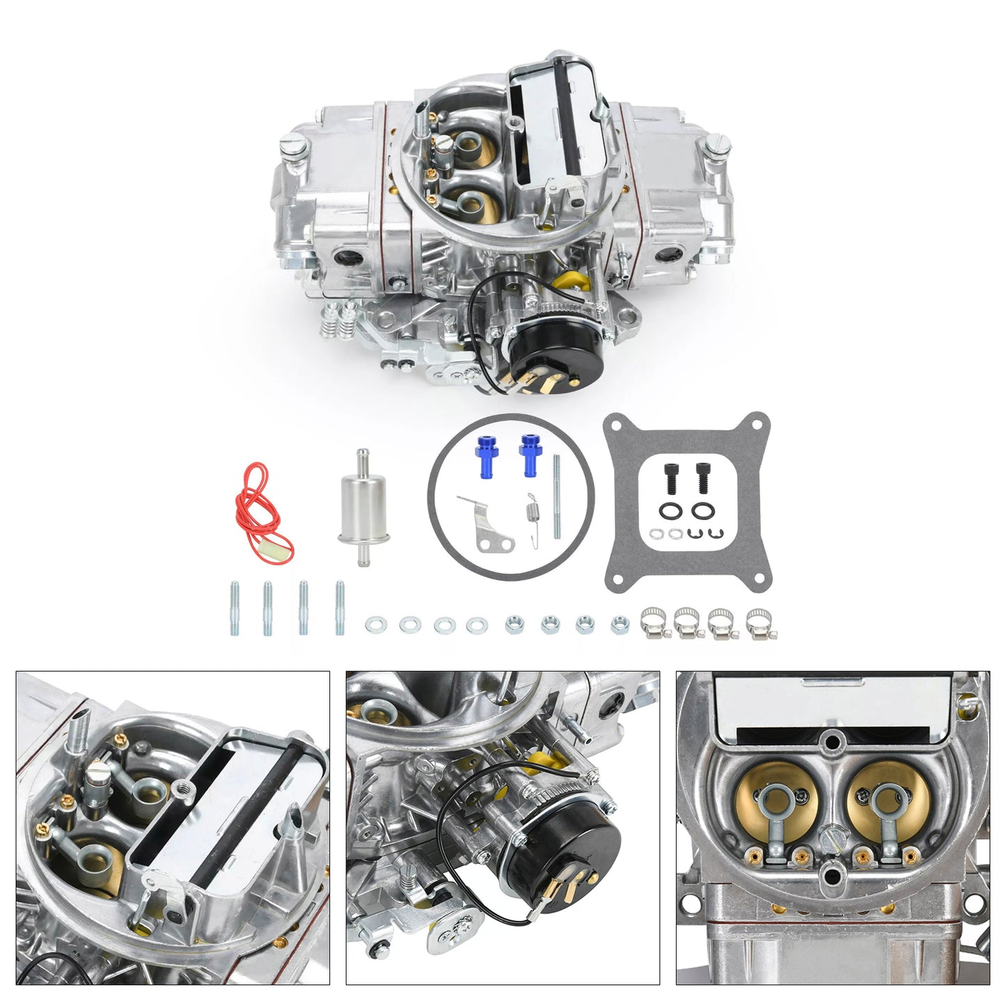 BR-67213 Carburetor 4 Barrel 750 CFM Double Pumper Carb E-Choke