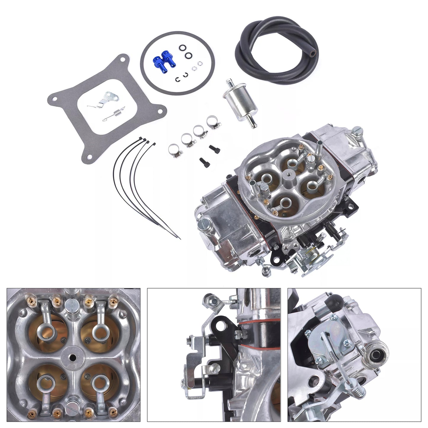 BR-67200 Carburetor 4 Barrel Square Bore Dual 750 CFM Mechanical Secondary