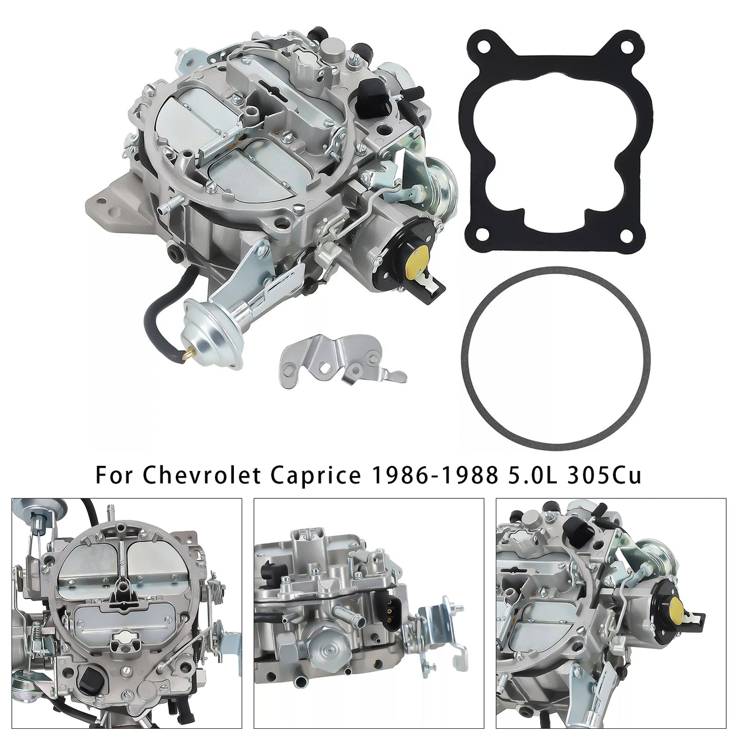 Carburetor 1711045 For Chevy Camaro Caprice Monte Carlo 5.0L 305Cu 1986-1988