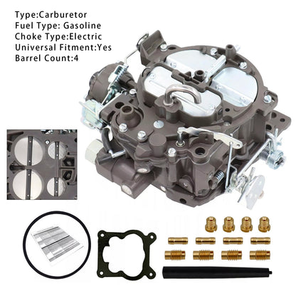 LDH408N Marine Carburetor 4 BBL 5.7L 350 Electric Choke