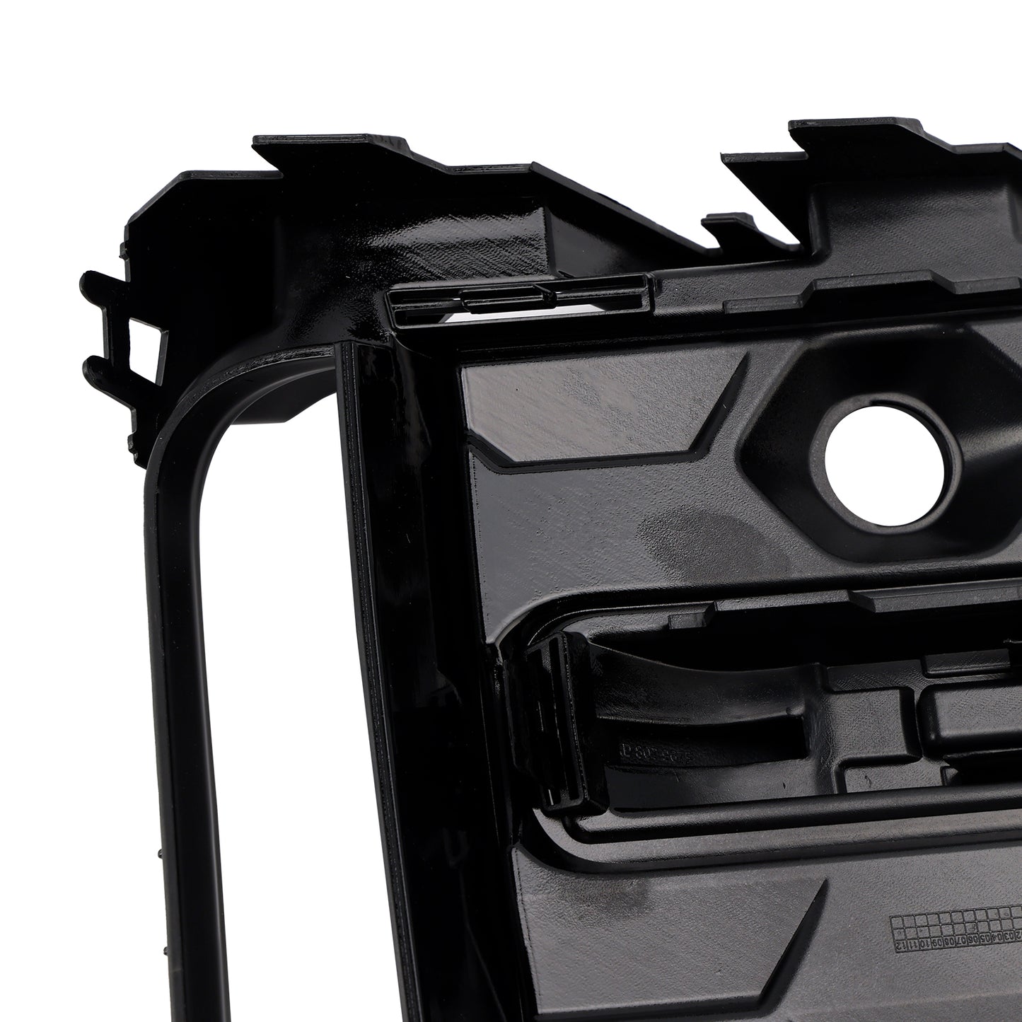 2PCS Front Bumper Fog Light Grille Trim Fit Audi A6L C8PA 2023+ Black