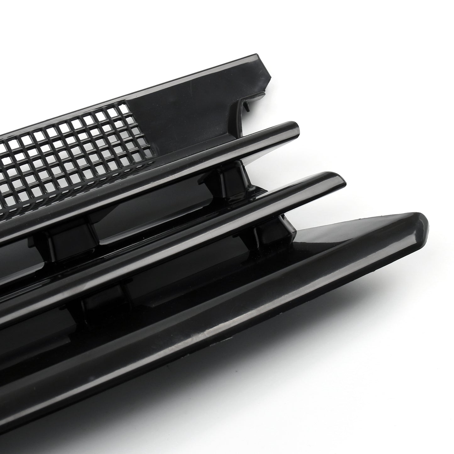Front Bumper Sport Mesh Badgeless Hood Grill For 99-06 VW Golf MK4 Black