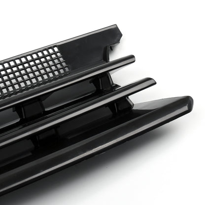 Front Bumper Sport Mesh Badgeless Hood Grill For 99-06 VW Golf MK4 Black