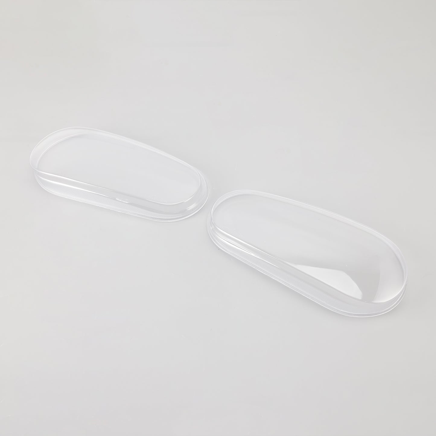 Left+Right Headlight Lens Shell Cover Lampshade For VW MK4 Golf/GTI/R32 1999-2005