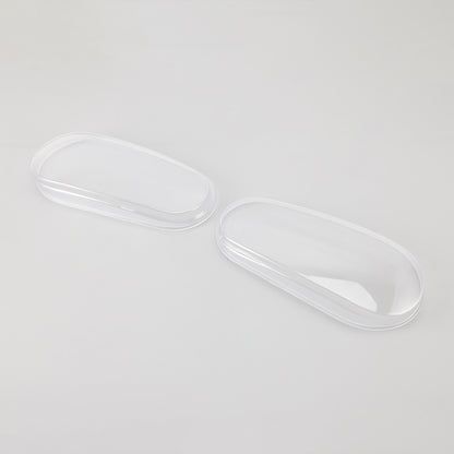 Left+Right Headlight Lens Shell Cover Lampshade For VW MK4 Golf/GTI/R32 1999-2005