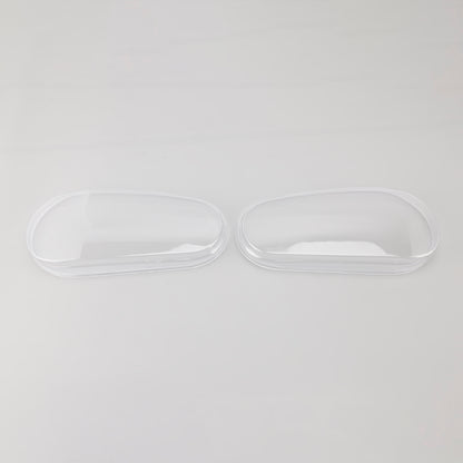 Left+Right Headlight Lens Shell Cover Lampshade For VW MK4 Golf/GTI/R32 1999-2005