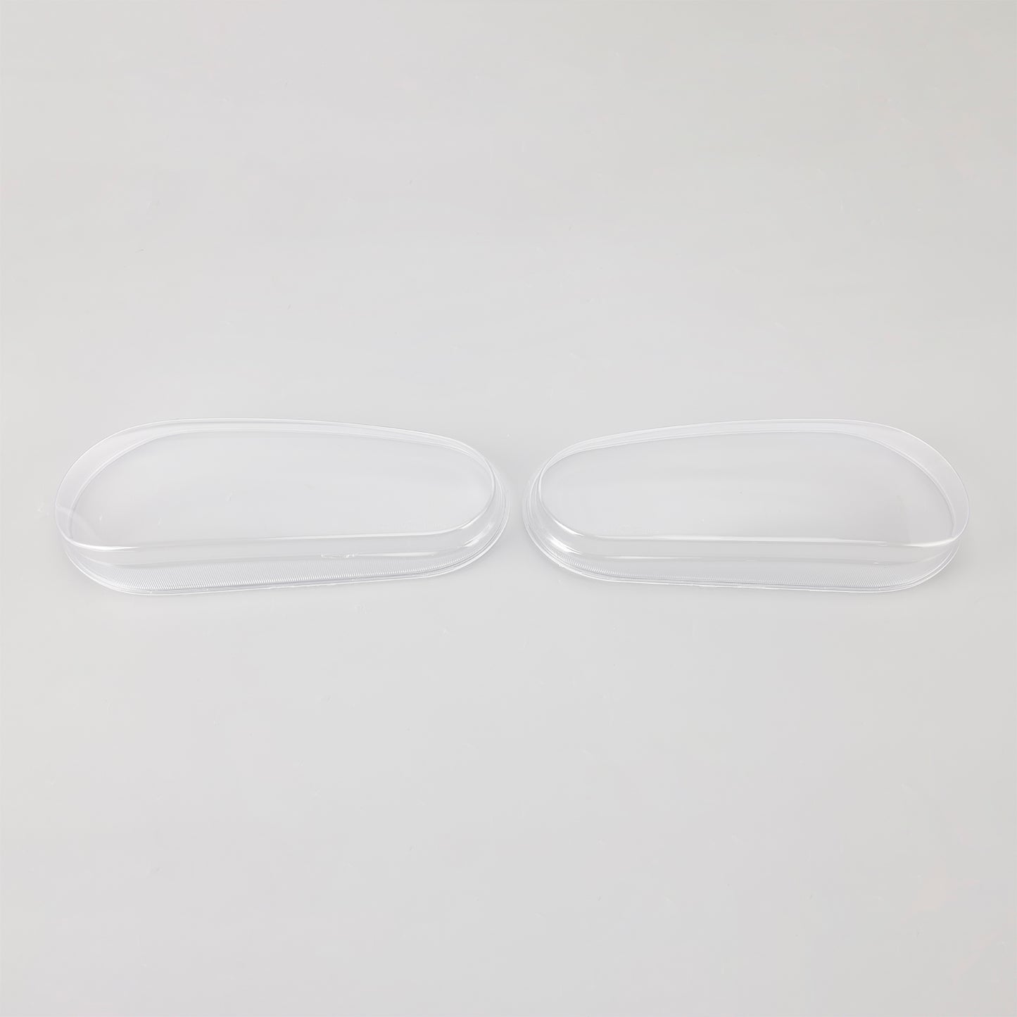 Left+Right Headlight Lens Shell Cover Lampshade For VW MK4 Golf/GTI/R32 1999-2005
