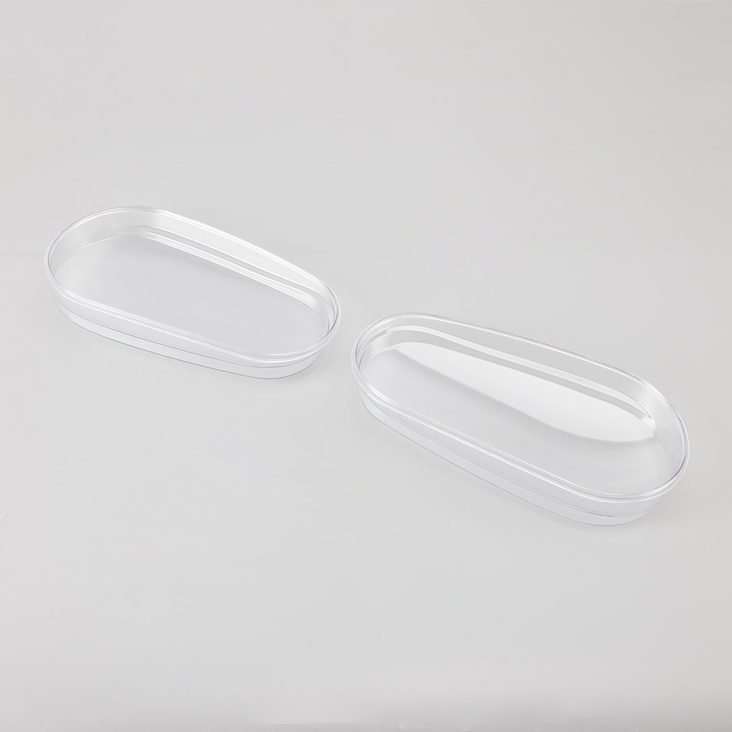Left+Right Headlight Lens Shell Cover Lampshade For VW MK4 Golf/GTI/R32 1999-2005