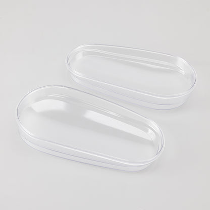 Left+Right Headlight Lens Shell Cover Lampshade For VW MK4 Golf/GTI/R32 1999-2005