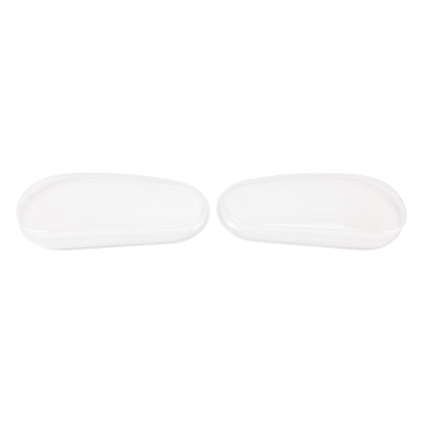 Left+Right Headlight Lens Shell Cover Lampshade For VW MK4 Golf/GTI/R32 1999-2005