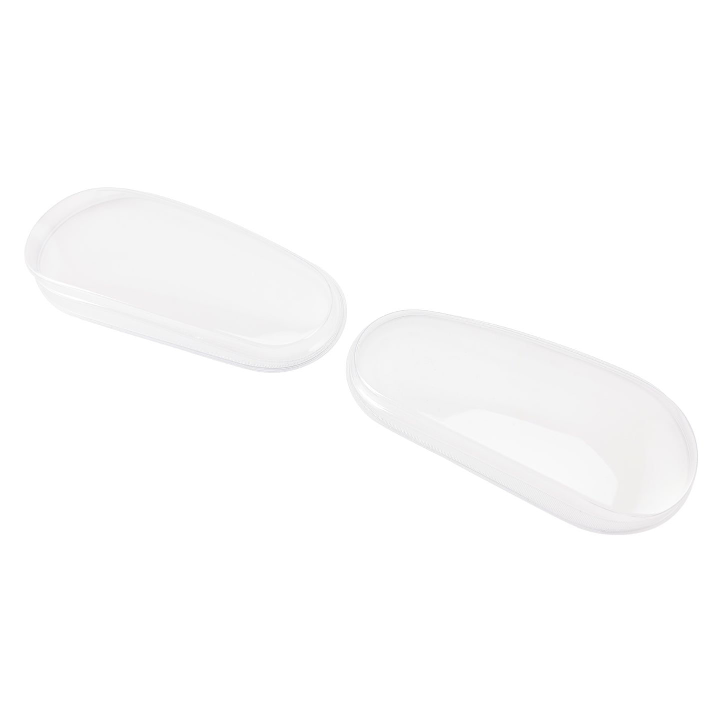 Left+Right Headlight Lens Shell Cover Lampshade For VW MK4 Golf/GTI/R32 1999-2005