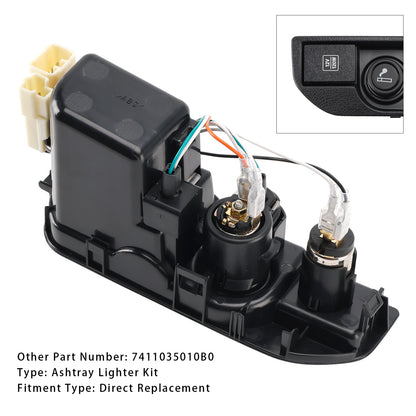 Ashtray Lighter Kit 74110-35010-B0 For Toyota 4Runner 2003-2009