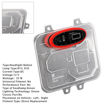 Xenon Headlight Ballast Control Module 5DV00993200 For Vauxhall Insignia 2008-17