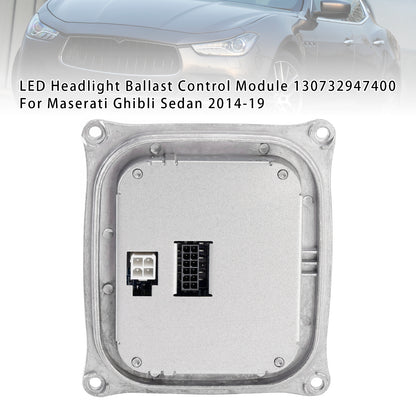 LED Headlight Ballast Control Module 130732947400 For Maserati Ghibli Sedan 2014-19