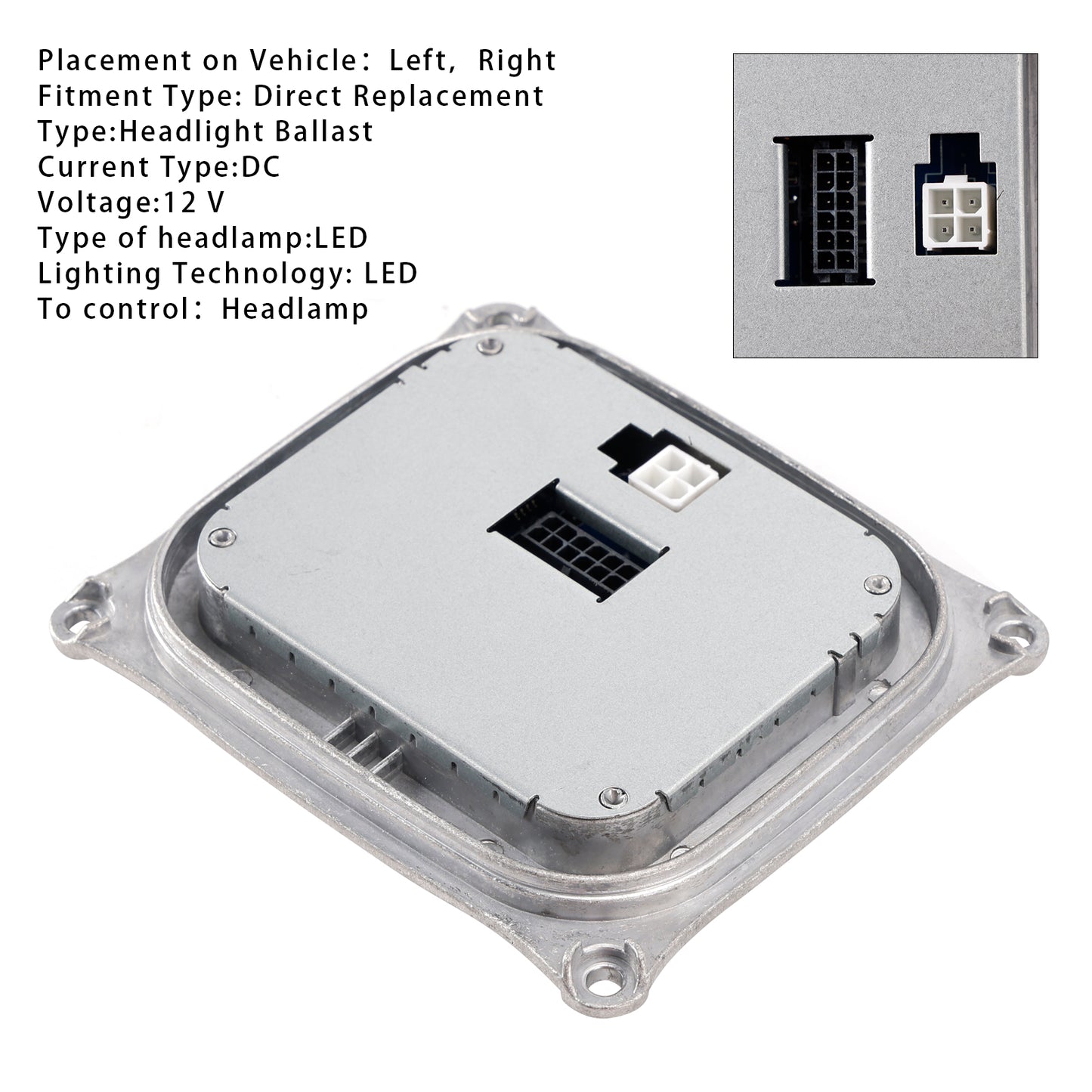 Headlight LED DRL Control Unit 130732952800 For Fiat Ducato For Peugeot Boxer For Citroen Relay