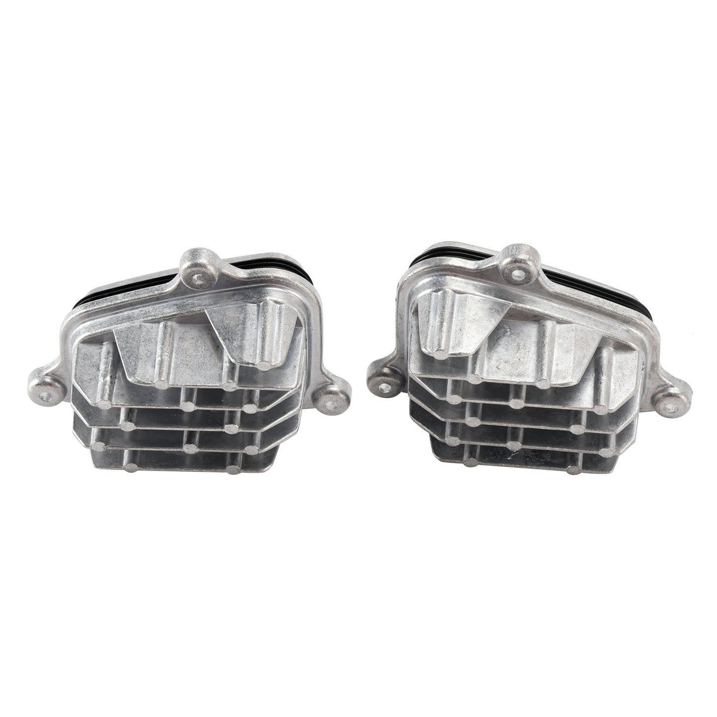 2PCS Left+Right Headlight LED DRL Module With Heat Sink 6F0941475/76 For SEAT ARONA KJ