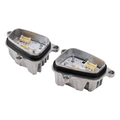 2PCS Left+Right Headlight LED DRL Module With Heat Sink 6F0941475/76 For SEAT ARONA KJ