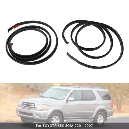 2PCS Roof Molding Trim 775551-0C030，75552-0C030 For TOYOTA SEQUOIA 01-07