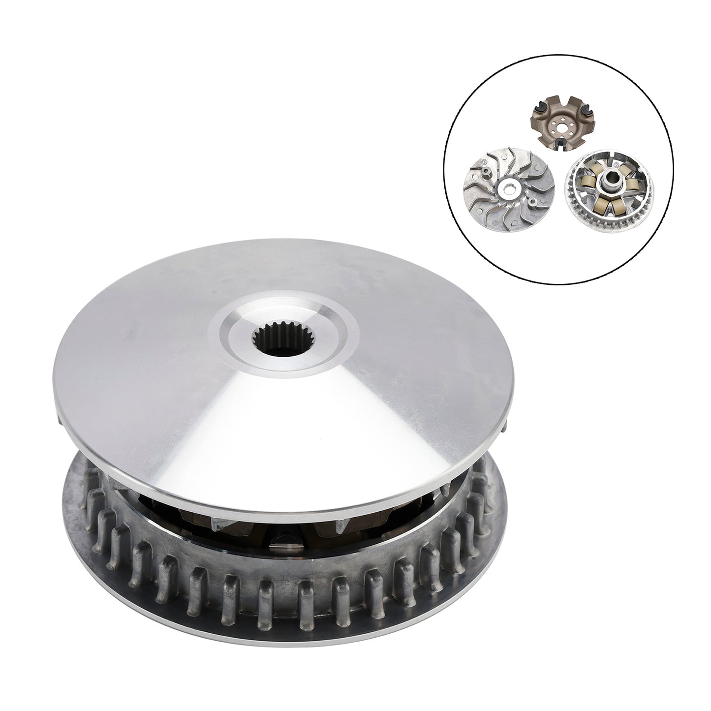 Secondary Clutch Variator Rear 3304-976 For Arctic Cat Utility 150 Automatic