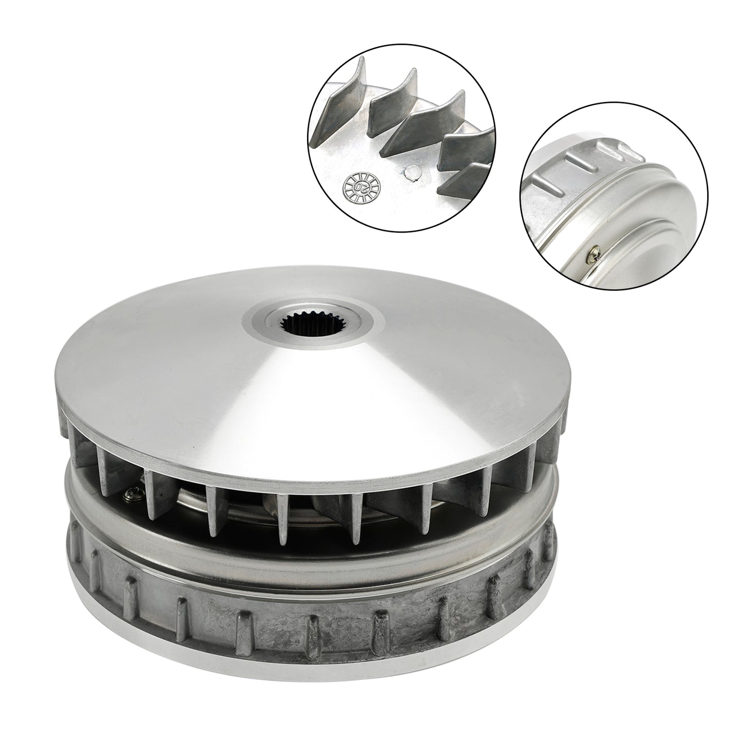 Secondary Clutch Variator Rear Lu020554 Lu020479 For Hisun Hs400 Utv-2 Tactic