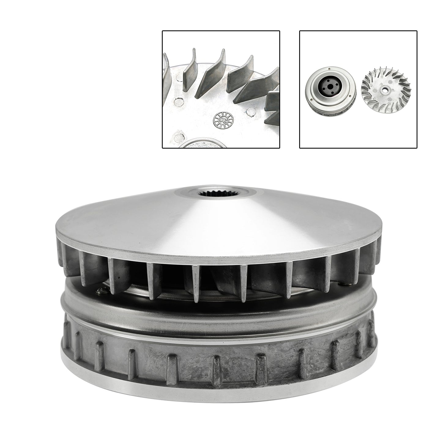 Secondary Clutch Variator Rear Lu020554 Lu020479 For Hisun Hs400 Utv-2 Tactic