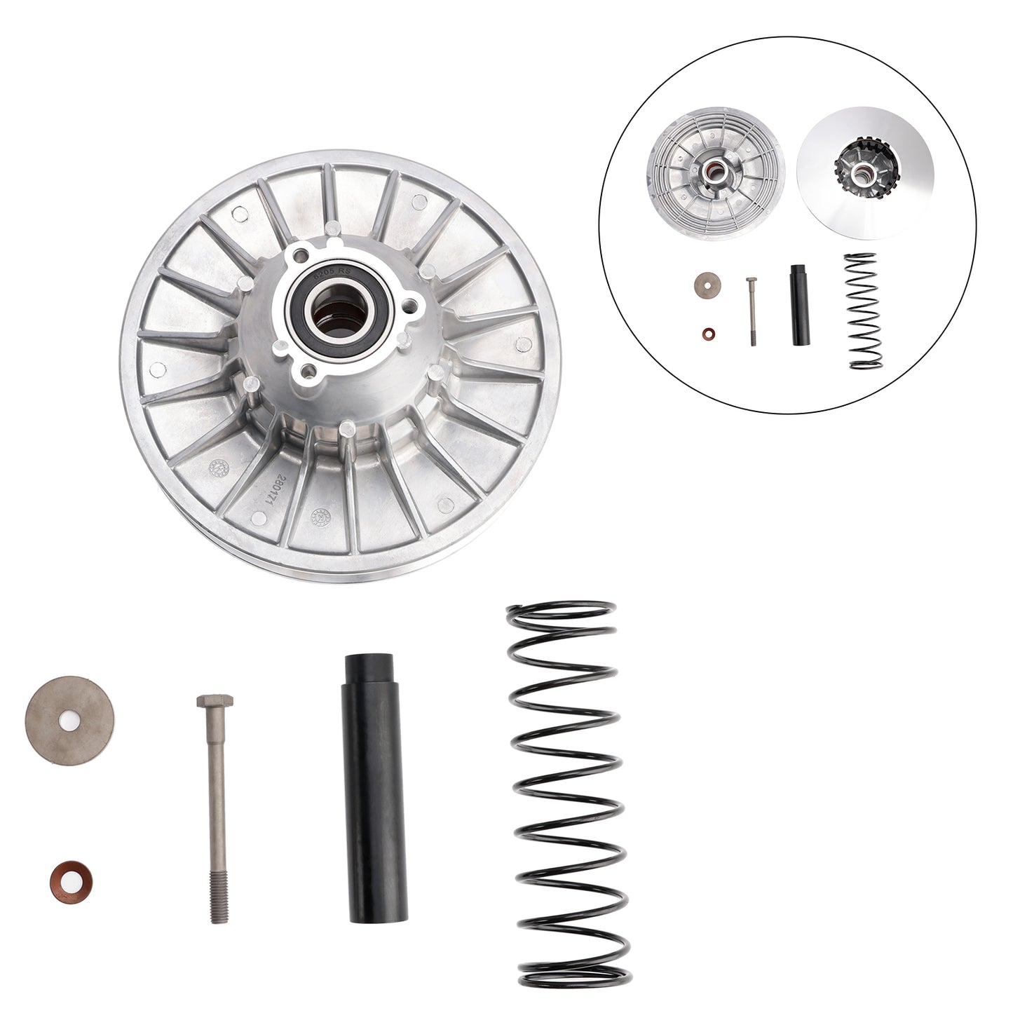 Secondary Clutch Variator Rear 420280178 For Can-Am Outlander T 450 Efi Max