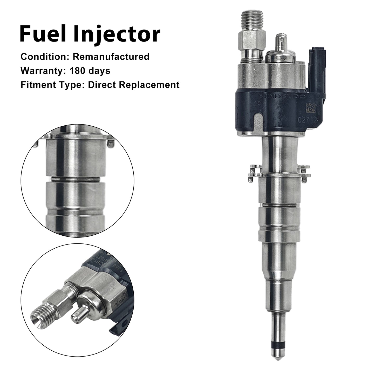 BMW N54 N63 335 535 550 750 X5 X6 Fuel Injector 13537585261-12