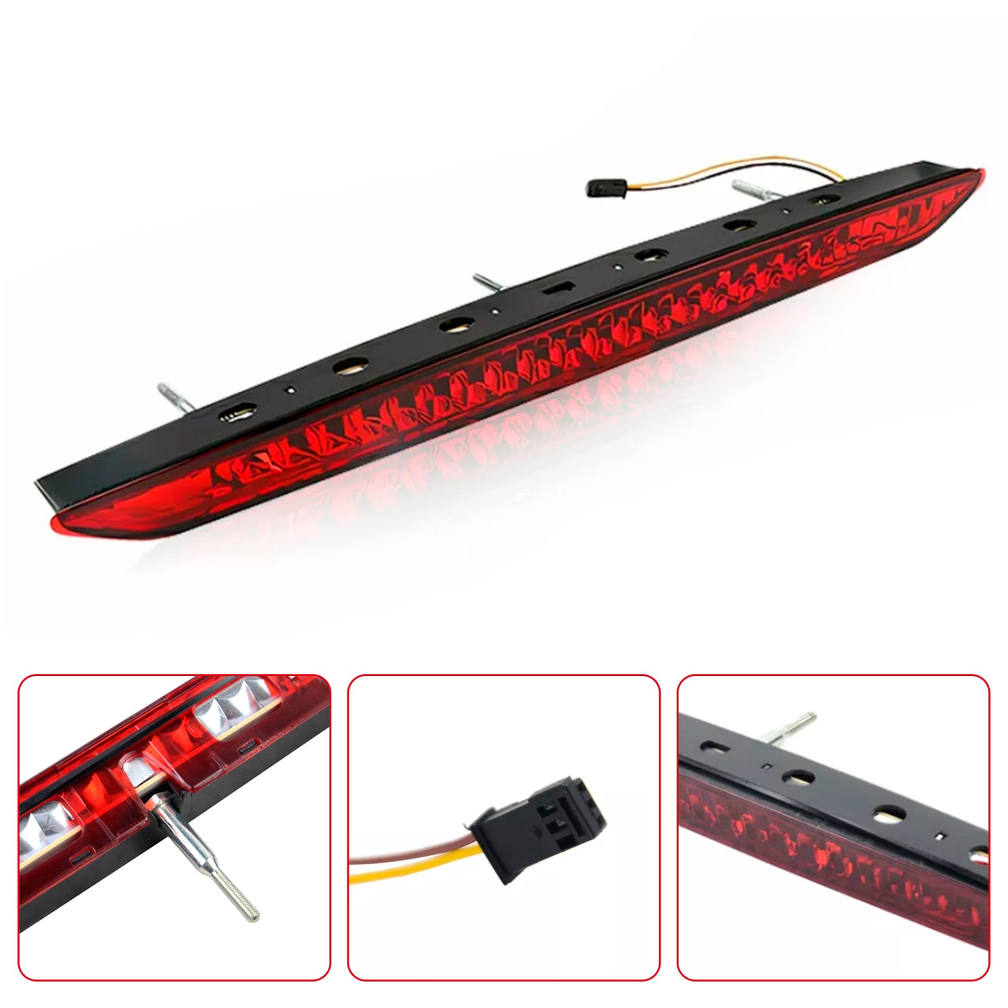 Red Third Brake Light Stop Light Trunk Tailgate Lamp For BMW Z4 E85 2002-2008