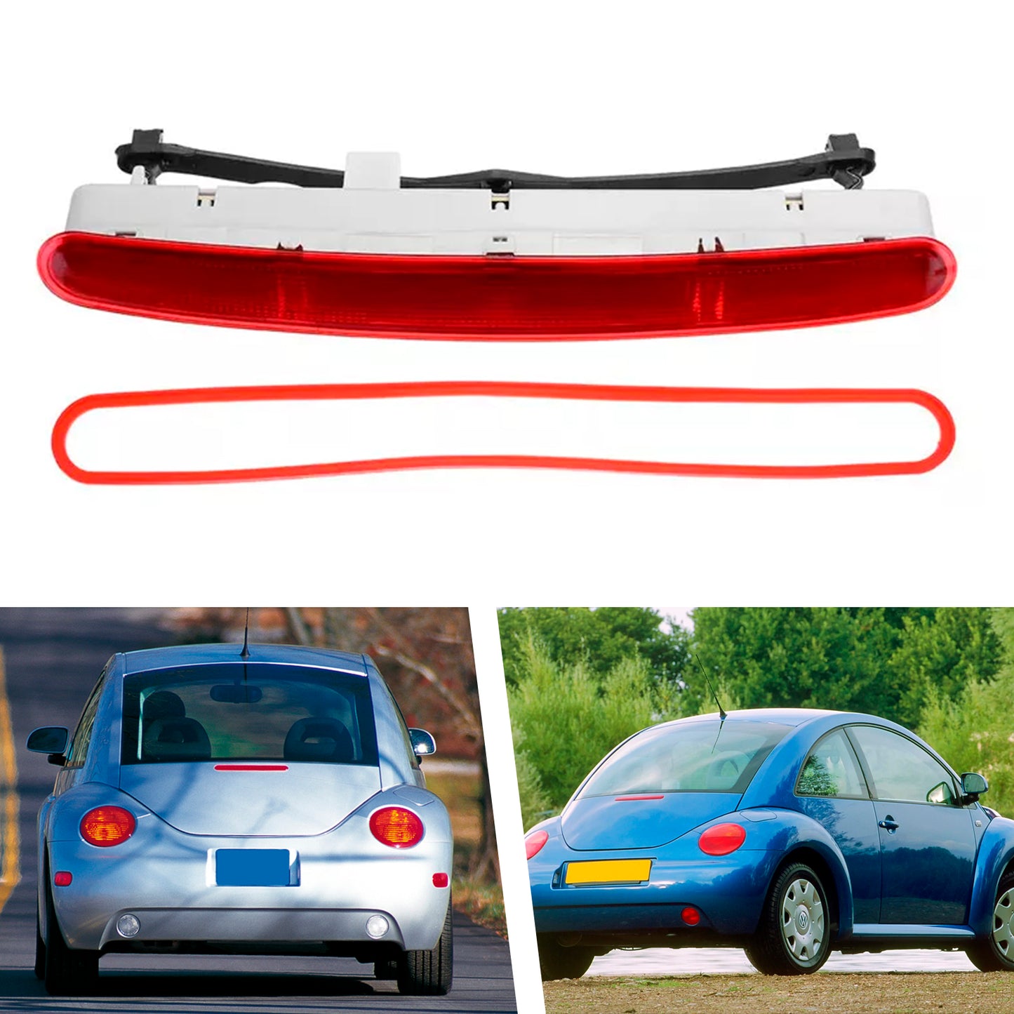 Taillight Third LED brake light Red Brake Light 1C0945097E For VW Beetle 1998-2010
